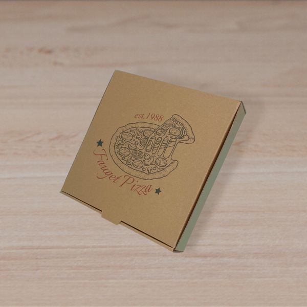 Pizza Boxes Printed Sample