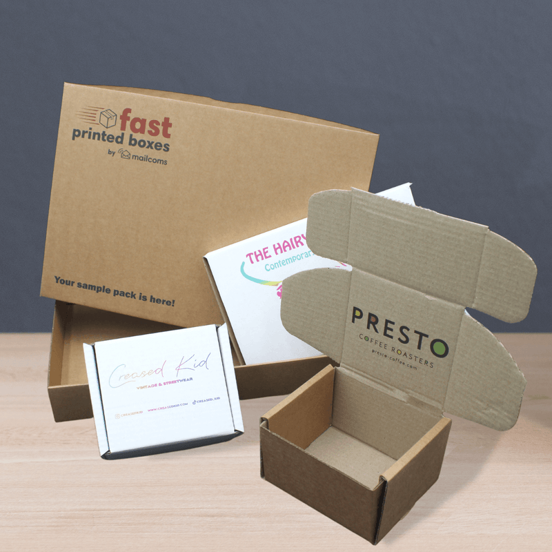 Fast Printed Boxes Sample Pack