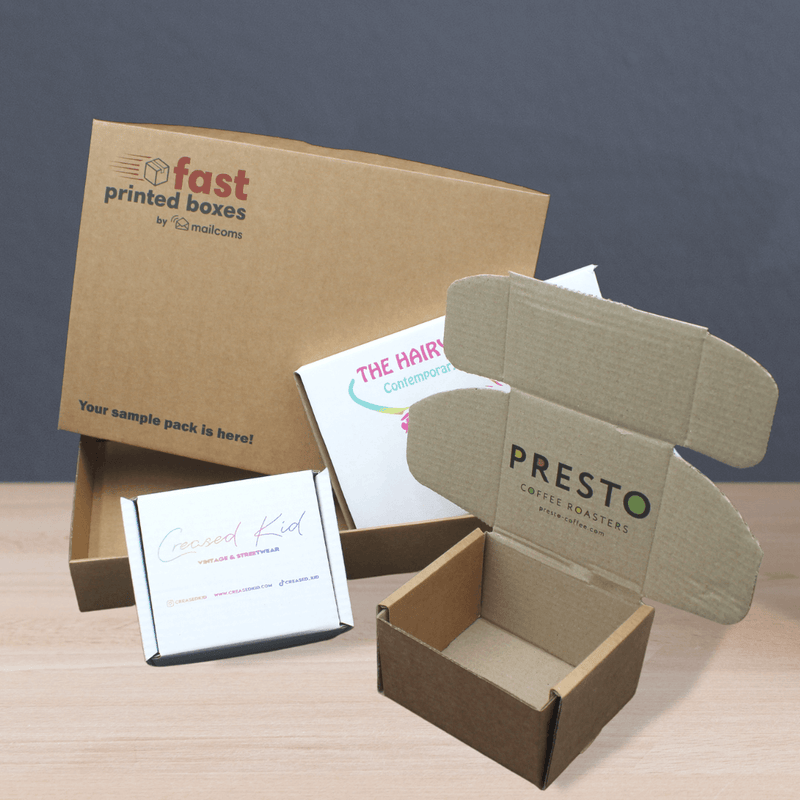 Fast Printed Boxes Sample Pack | All In One Sample Pack